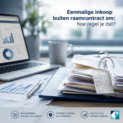Eenmalige inkoop buiten raamcontract om: hoe regel je dat?