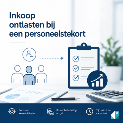 Inkoop ontlasten bij een personeelstekort: Meer werk verzetten met hetzelfde team